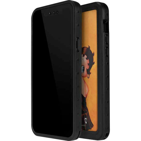 Betty Boop Little Black Dress iPhone 15 Plus Waterproof Case