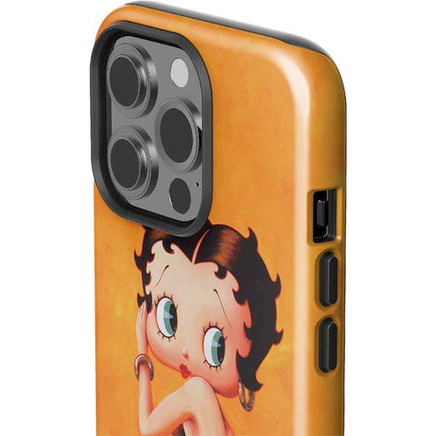 Betty Boop Little Black Dress iPhone 15 Pro Impact Case