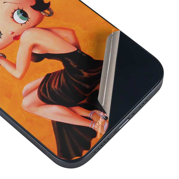 Betty Boop Little Black Dress iPhone 15 Skin
