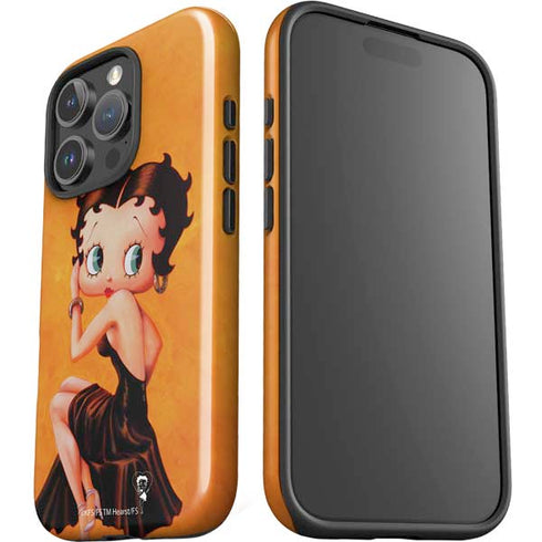 Betty Boop Little Black Dress iPhone 16 Pro Impact Case
