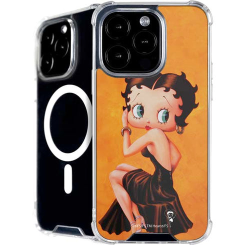 Betty Boop Little Black Dress iPhone 16 Pro MagSafe Case