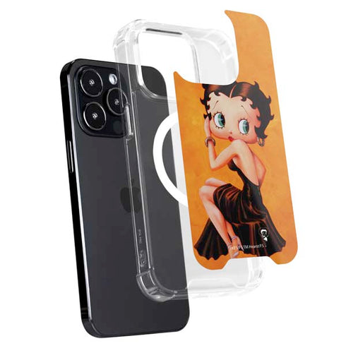 Betty Boop Little Black Dress iPhone 16 Pro MagSafe Case