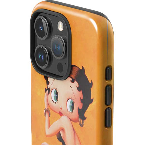 Betty Boop Little Black Dress iPhone 16 Pro Max Impact Case