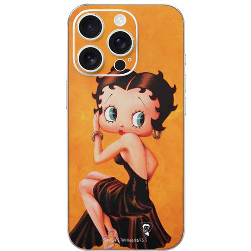 Betty Boop Little Black Dress iPhone 16 Pro Skin
