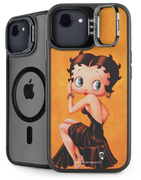 Betty Boop Little Black Dress iPhone 16e Kickstand Case