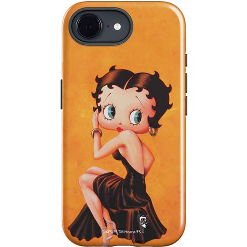 Betty Boop Little Black Dress iPhone 16e Impact Case