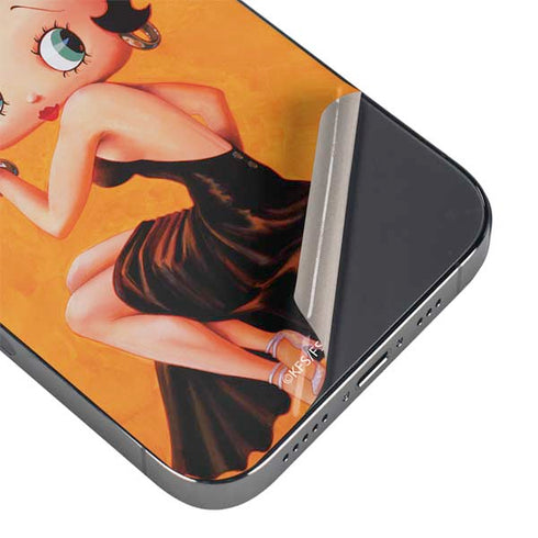 Betty Boop Little Black Dress iPhone 16e Skin