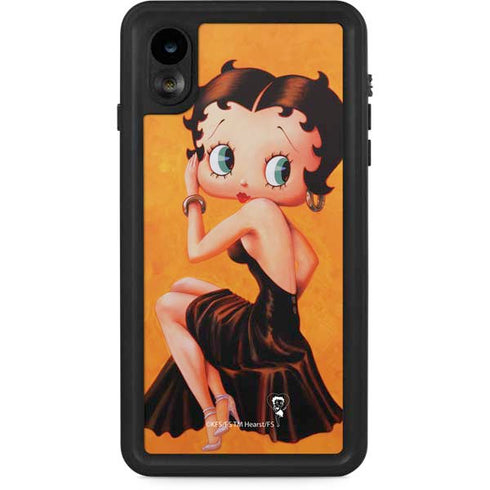 Betty Boop Little Black Dress iPhone Cases