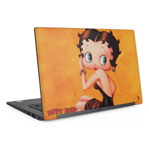Betty Boop Little Black Dress Dell Latitude Skin
