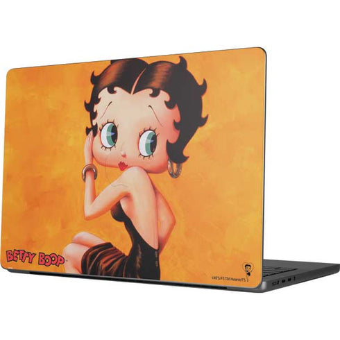 Betty Boop Little Black Dress Apple MacBook Pro 14-inch Skin