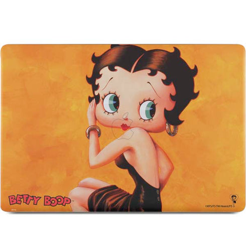Betty Boop Little Black Dress MacBook Skins