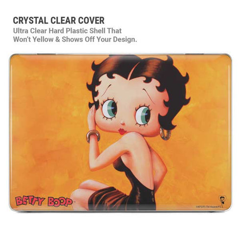 Betty Boop Little Black Dress MacBook Cases