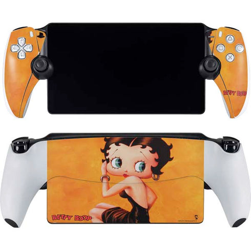 Betty Boop Little Black Dress PlayStation PS5 Skins