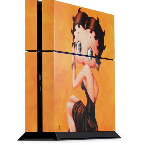 Betty Boop Little Black Dress PlayStation PS4 Skins