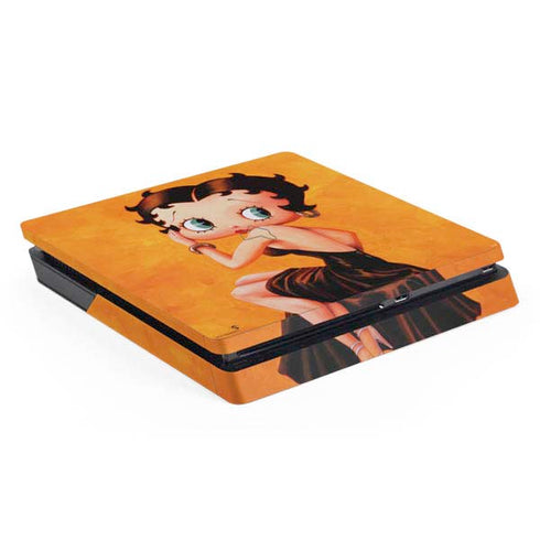 Betty Boop Little Black Dress PlayStation PS4 Skins