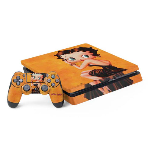 Betty Boop Little Black Dress PlayStation PS4 Skins