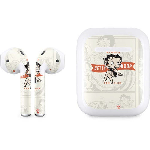 Betty Boop Member Fan Club Apple AirPods Skin