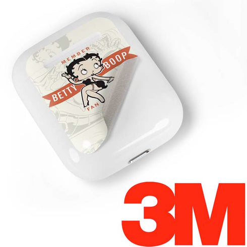 Betty Boop Member Fan Club Apple AirPods Skin