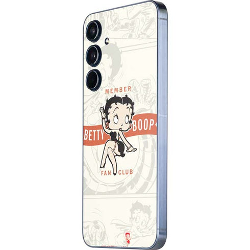 Betty Boop Member Fan Club Galaxy A35 5G Skin