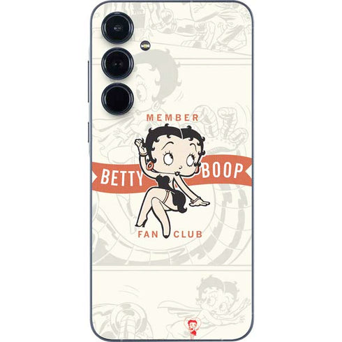 Betty Boop Member Fan Club Galaxy A55 5G Skin