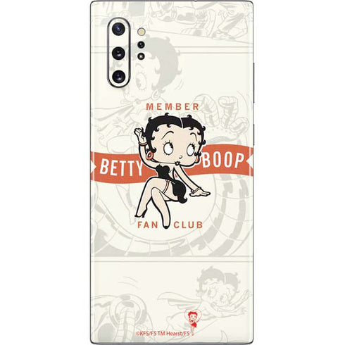 Betty Boop Member Fan Club Galaxy Note 10 Plus Skin