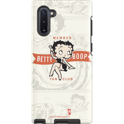 Betty Boop Member Fan Club Galaxy Cases