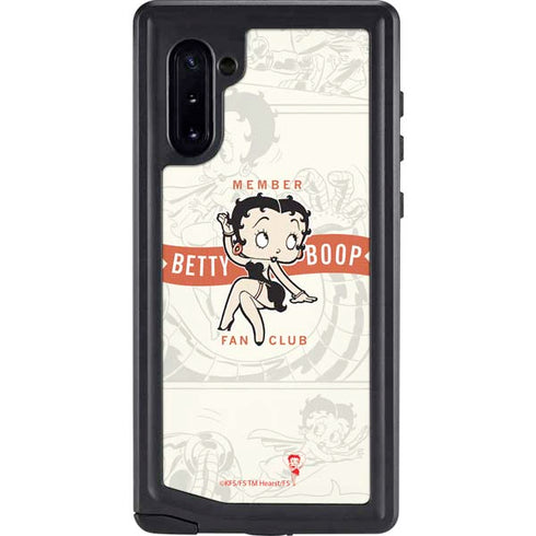 Betty Boop Member Fan Club Galaxy Cases