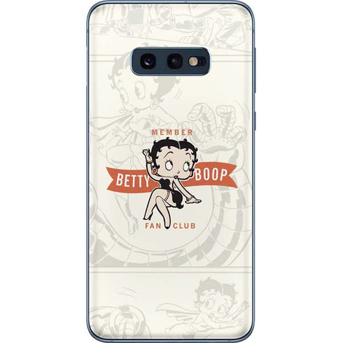 Betty Boop Member Fan Club Galaxy S10e Skin