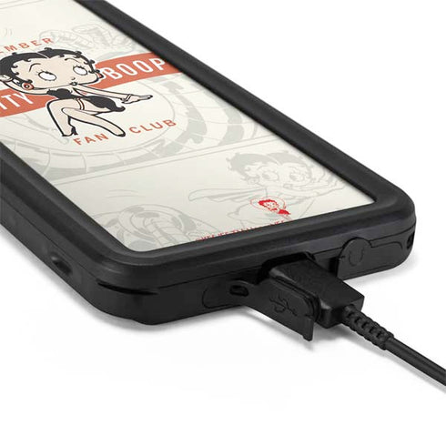 Betty Boop Member Fan Club Galaxy S20 Plus Waterproof Case