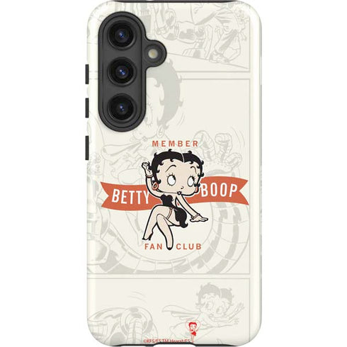 Betty Boop Member Fan Club Galaxy S25 Plus Impact Case