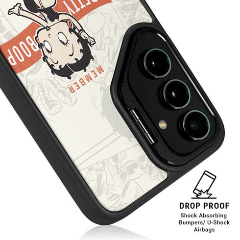 Betty Boop Member Fan Club Galaxy S25 Plus Kickstand Case