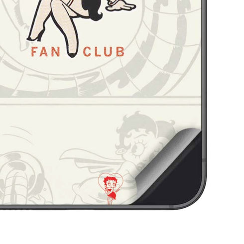 Betty Boop Member Fan Club Galaxy S25 Plus Skin