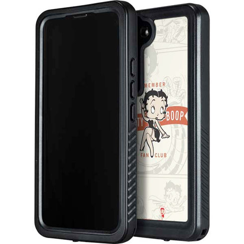 Betty Boop Member Fan Club Galaxy S24 Plus Waterproof Case