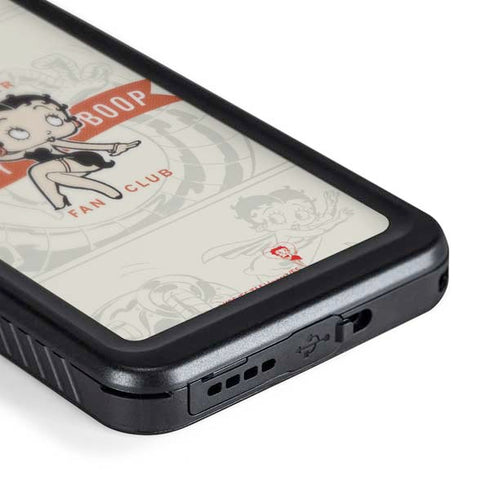 Betty Boop Member Fan Club Galaxy S24 Plus Waterproof Case