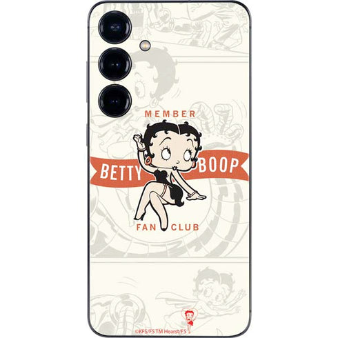 Betty Boop Member Fan Club Galaxy S25 Skin