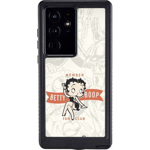 Betty Boop Member Fan Club Galaxy S24 Ultra Waterproof Case