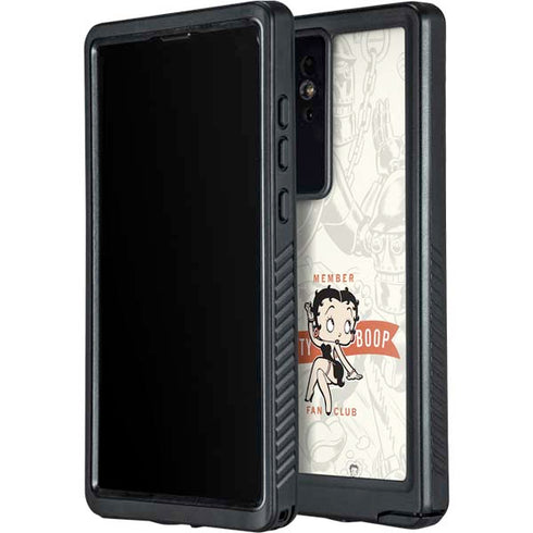 Betty Boop Member Fan Club Galaxy S24 Ultra Waterproof Case