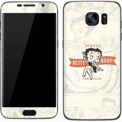 Betty Boop Member Fan Club Galaxy S7 Skin