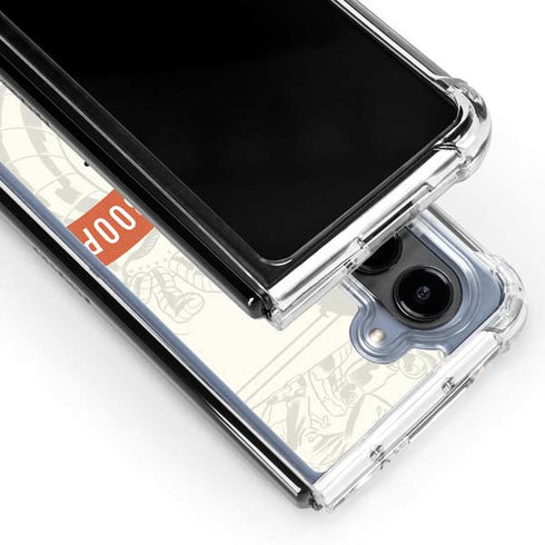 Betty Boop Member Fan Club Galaxy Z Fold5 5G Clear Case