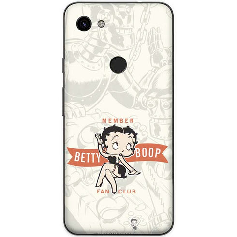 Betty Boop Member Fan Club Google Pixel 3a XL Skin