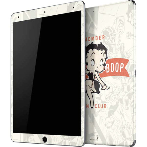 Betty Boop Member Fan Club iPad Skins