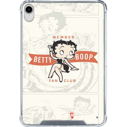 Betty Boop Member Fan Club iPad 11th Gen (2025) Clear Case