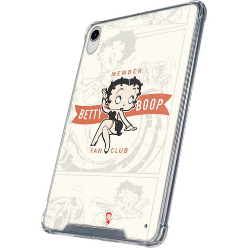 Betty Boop Member Fan Club iPad 11th Gen (2025) Clear Case