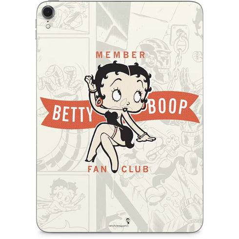 Betty Boop Member Fan Club Apple iPad Pro Skin
