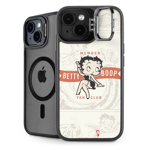 Betty Boop Member Fan Club iPhone 14 Plus Kickstand Case