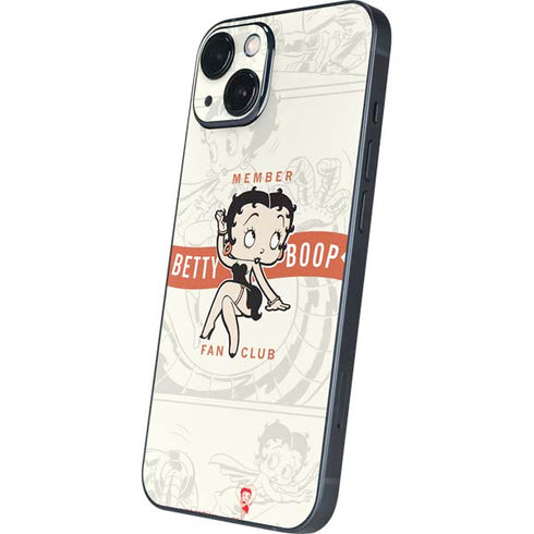 Betty Boop Member Fan Club iPhone Skins