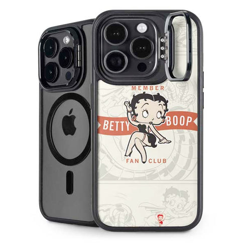 Betty Boop Member Fan Club iPhone 15 Pro Kickstand Case