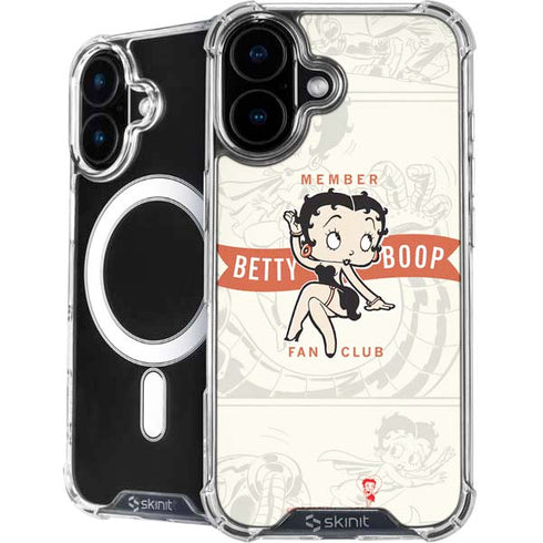 Betty Boop Member Fan Club iPhone 16 Plus MagSafe Case