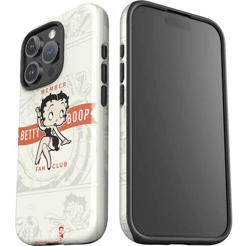 Betty Boop Member Fan Club iPhone 16 Pro Max Impact Case