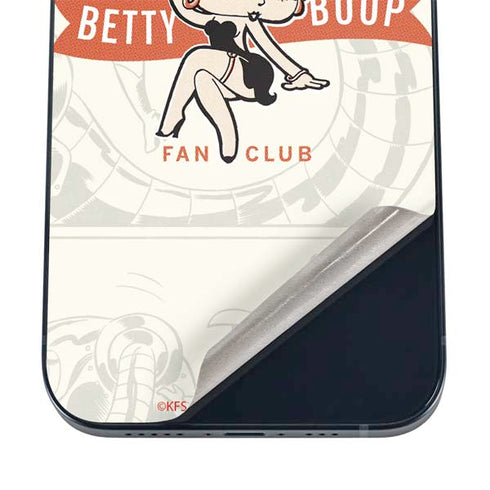 Betty Boop Member Fan Club iPhone 16 Skin